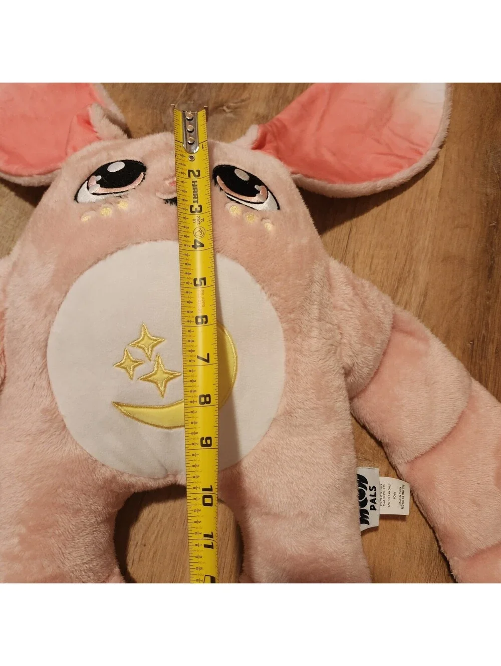 Moon Pals Mylo Pink Bunny Weighted Stuffed Plush Toy Sensory Therapeutic 5lb EUC